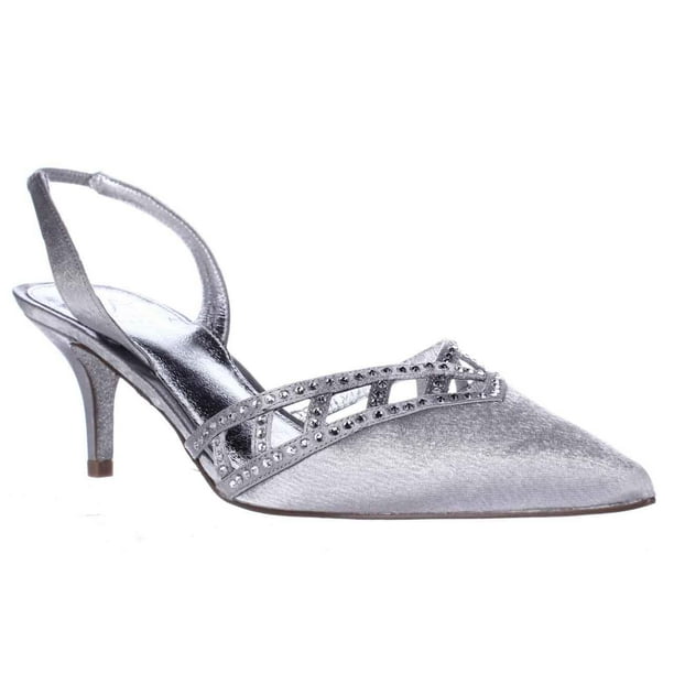 macys womens silver shoes