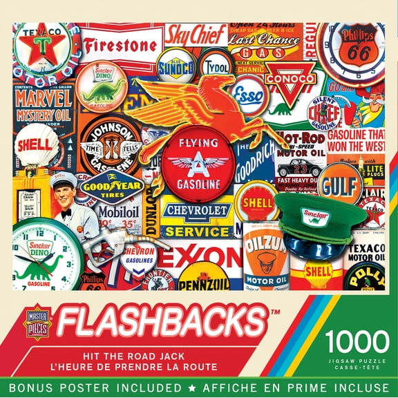 MasterPieces 1000 Piece Jigsaw Puzzle - Hit the Road Jack - 19.25"x26.75"