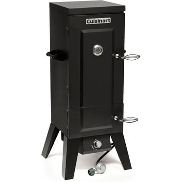 Cuisinart 36” Vertical Propane Smoker, 4 Removable Racks, Spacious BBQ Smoker with Wood and Water Trays, 15,000 BTU Heat for Smoked Meat, Brisket, Jerky, Fish, Perfect for Tailgates, Backyard, Campin