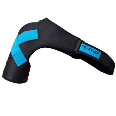 7iDP Control Shoulder Support, Right, Large, Black