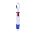 thumbnail image 3 of CoreLiving 4-in-1 Multicolor Pens, 1.0mm Retractable Ballpoint Pen Assorted Colors, Bulk Gifts with Carabiner Clip for Adults Party Favors Goodie Bag Stuffers, 3 of 10