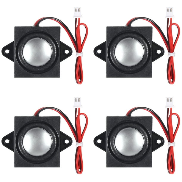 Altavoz DWEII 4 PCS 3 Watt 8 Ohm Mini Speaker 8ohm 3w Loun
