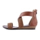 thumbnail image 3 of Zapatos de tacón de cuña tejido para mujer, sandalias con cremallera, sandalias de playa informales, zapatos romanos Wmkox8yii sa1278, 3 of 6