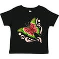 thumbnail image 3 of Inktastic Watermelon Butterfly Boys or Girls Toddler T-Shirt, 3 of 5