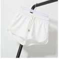 thumbnail image 1 of Pantalones deportivos de talla grande para mujer, versión coreana, para yoga, correr, cintura alta, holgados, de pierna ancha, informales, para verano, 1 of 6
