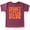 Orange on Vintage Burgundy Shirt, variant on Spooky Little Dude Wavy Letters for Baby and Toddler Youth Boys Halloween and Fall Shirt Black Shirt 18 Months