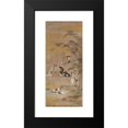 thumbnail image 2 of Iwasa Matabei 8x14 Black Modern Framed Museum Art Print Titled - The Four Pleasures (C. 1620-50), 2 of 5