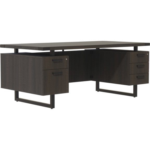 Mirella Free Standing Desk BBB BF in Southern Tobacco