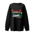 thumbnail image 3 of Cute Sweatshirts For Women Plus Size Women's Fashion Loose Long Sleeve Round-Neck Blouse Christmas Printing T-Shirt Tops Sudaderas For Women, 3 of 6