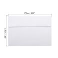thumbnail image 2 of Unique Bargains #3 Blank Envelopes Paper Storage Business Card Holder, White 100 Pack, 2 of 5