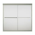 thumbnail image 3 of Sterling 5425-59DR-G03 Finesse 54.625"-59.625"W x 55.5"H Frameless Sliding Bathtub Door, Available in Various Colors, 3 of 3