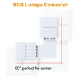 thumbnail image 2 of Kit de Connecteur de Bande LED 4 Broches pour Bande Lumineuse LED 5050 pour Projet d'Éclairage DIY, 2 of 6