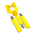 thumbnail image 1 of XmhyTop Pantalones de corbata para niños, traje de corbata en y de 3 clip, 1 juego, amarillo, 1 of 5