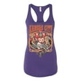 thumbnail image 2 of Wild Bobby,Kansas City Fan KC Fantasy Football Sports, Ladies Racerback Tank Top, Purple Rush, Medium, 2 of 3