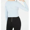 thumbnail image 2 of Material Girl Juniors Ruched Front Cropped Sweater;XL, 2 of 2