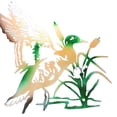 thumbnail image 2 of Gwong Decoración hogareña Signo estacas exquisita forma animal metal metálico de pared etiqueta adhesivo adorno para decorar Gwong 21063323, 2 of 6
