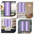 thumbnail image 7 of Purple Ombre Window Privacy Film, Modern Gradient Abstract Art Static Cling UV Sun Blocking Heat Control Window Tint Day and Night, Non-Adhesive Reusable One Way Windows Privacy Cover 17.7''x78.7'', 7 of 7