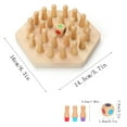 thumbnail image 3 of Memory And Girls Educational Wooden Matching Thinking Training Toy For Education Puzzle Promotes Memory Skills And Problem Solving, 3 of 7