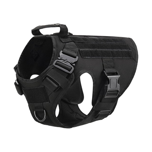 Arnés antitirones para perros grandes, chaleco táctico militar para perros, pastor alemán, dóberman, labrador, producto de entrenamiento para perros de servicio.
