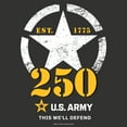 thumbnail image 4 of U.S. Army® 250th Anniversary Tee | Officially Licensed, 4 of 7