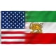 thumbnail image 1 of Bandera Grande de La Amistad Entre Estados Unidos y El Antiguo Irán (90 X 150 Cm), 1 of 1