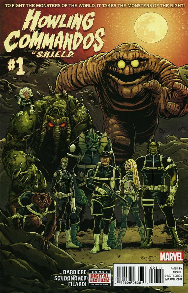 Cover of Howling Commandos of S.H.I.E.L.D. #1