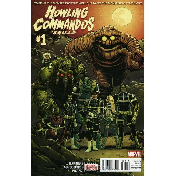 Howling Commandos Of S.H.I.E.L.D. #1 VF ; Marvel Comic Book