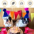 thumbnail image 3 of 3 piezas de sombrero de cumpleaños para perros para mascotas, accesorios de decoración para fiestas navideñas, diadema para mascotas, sombrerosstyle3, 3 of 5