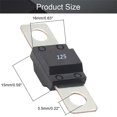 thumbnail image 2 of HUGFEGWE 32V 125 A AMI/MIDI Automobile Car Fuse Flat Battery Bolt Type Fuse High Battery Current 2pcs CJB91-112711, 2 of 3