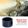 thumbnail image 4 of Espaciador de dirección de bicicleta Arandela de horquilla delantera de vástago de bicicleta de fibra de carbono 1-1/8 pulgadas 28 6mm arandela de horquilla de bicicleta FLhrweasw Nuevo, 4 of 6