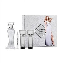 Paris Hilton Platinum Rush 4 Pc Gift Set - 3.4 oz EDP Spray, 0.33oz EDP Spray, 3oz Body Lotion, 3oz Shower Gel