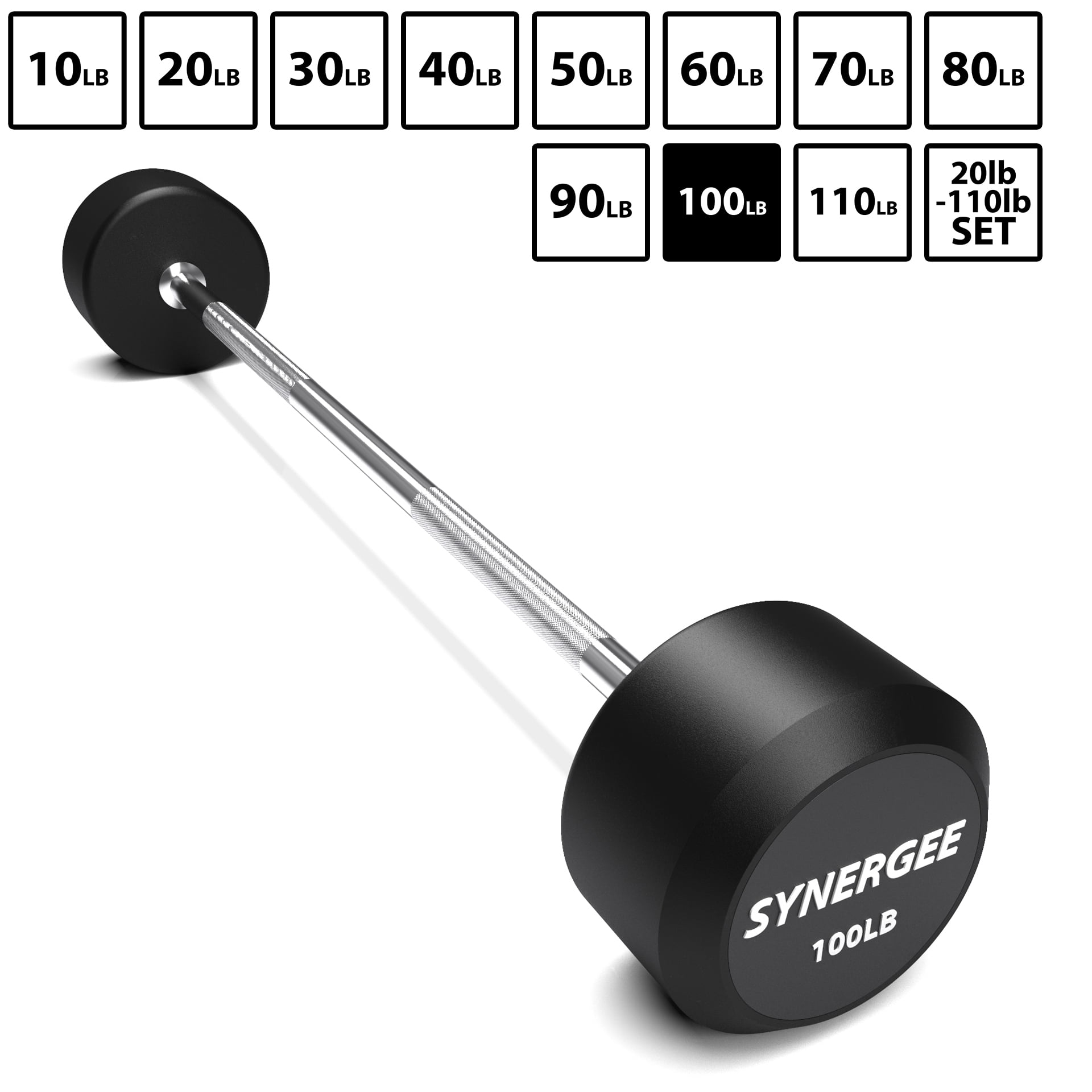 barbell with fixed weight