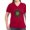 Garnet, variant on CafePress - Lucky Charm [Shamrock] Women's V Neck Dark T Shirt - Women's V-Neck Dark T-Shirt