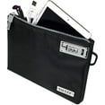 thumbnail image 2 of Vaultz Money Bag with Lock - 7 x 10 Inches, Men & Women's Locking Accessories Pouch for Cash, Bank Deposits, Wallet, Medicine, Phone and Credit Cards - Black, 2 of 2