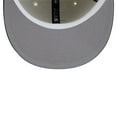 thumbnail image 5 of Men's New Era Cream Athletics Chrome 59FIFTY Fitted Hat, 5 of 6