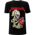 thumbnail image 1 of Metallica  Adult Heart Explosive Back Print T-Shirt, 1 of 2