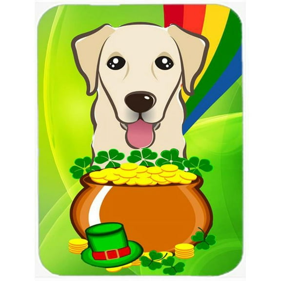 Carolines Treasures  Golden Retriever St. Patricks Day Mouse Pad
