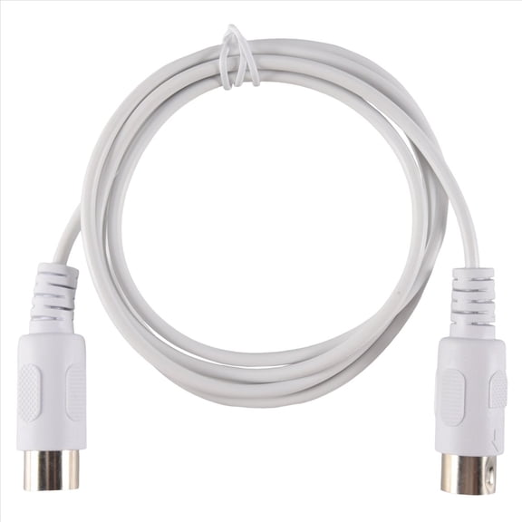 Qilidiba MIDI Extension Cable to Male 5 Pin 1.5/4.95FT High Quality 5 Pin Male to 5 Pin Male MIDI Extension Cable