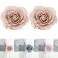 thumbnail image 2 of 1 Paire d'Embouts de Rideaux Motif Fleur Pinces Magnétiques pour Rideaux Accessoires de Rideaux, 2 of 9
