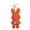 Orange, variant on Necvior Fashionable Rabbit Keychain Artificial Bunnys Pendant Keyring for Women