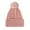 Pink, variant on Prolriy Beanies Womens Hats Women's Autumn Winter Solid Color Thickened Warm Dough Thick Thread Knitting Hat with Wool Winter Hats for Women Beige