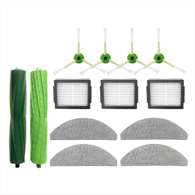 Rodillos de Cepillo Filtros Hepa Almohadillas de Fregona Cepillos Laterales Accesorios para Aspiradoras para Combo I5, I5+,J5, J5+
