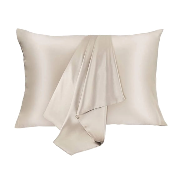 2 Pack 100% Mulberry Silk Pillowcases, Standard Size with Hidden Zipper - Hypoallergenic and Breathable