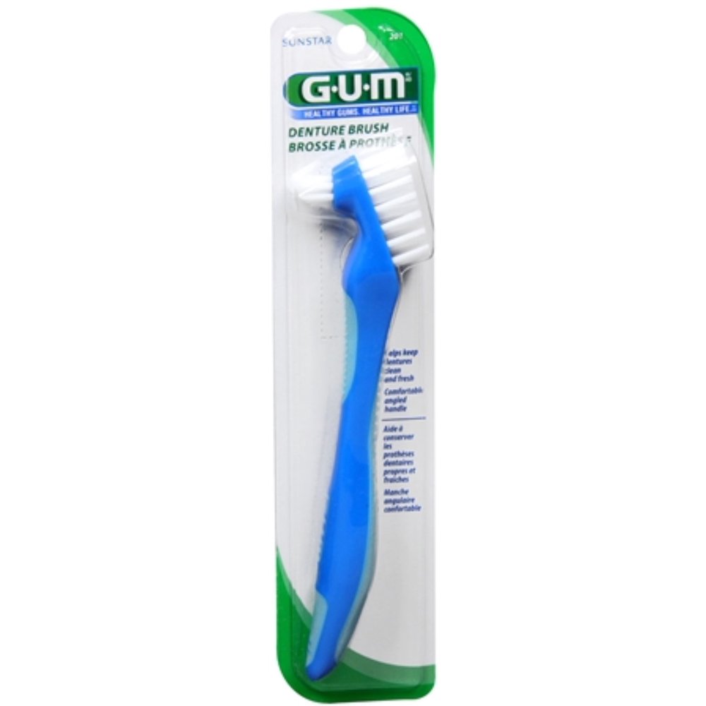 GUM Denture Brush 1 Each (Pack of 2)