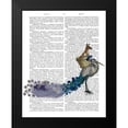 thumbnail image 2 of Fab Funky 20x24 Black Modern Framed Museum Art Print Titled - Kangaroo Ride, 2 of 5