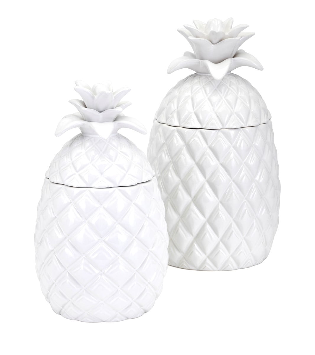 Pineapple Canisters Set of 2