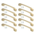 thumbnail image 2 of Home Supplies,10 Set Golden Cabinet Door Handle Wardrobe Pull High-Intensity Output, 2 of 14
