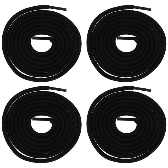 unbranded 2Pares Cordones Para Casual Color Negro Con Material Premium Y Fácil Limpieza