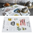 thumbnail image 4 of Table Cover, Tablecloth, Easy To  Cotton Linen Photography Props For Living Room Kitchen Food Photography Hotel Wedding Dining Room 1, 4 of 8