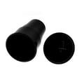 thumbnail image 3 of Unique Bargains Plastic Black Push Lid Portable Garbage Trash Can for Home Office Vehicle Car Black, 3 of 3